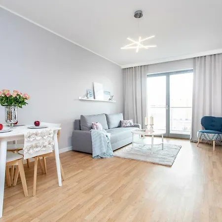 Seaside Beach Przy Plazy - Parking - Praia Apartments - Ergo Polsat Plus Arena Gdansk Exterior photo