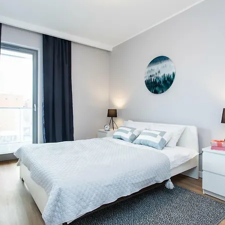 Seaside Beach Przy Plazy - Parking - Praia Apartments - Ergo Polsat Plus Arena Gdansk Exterior photo